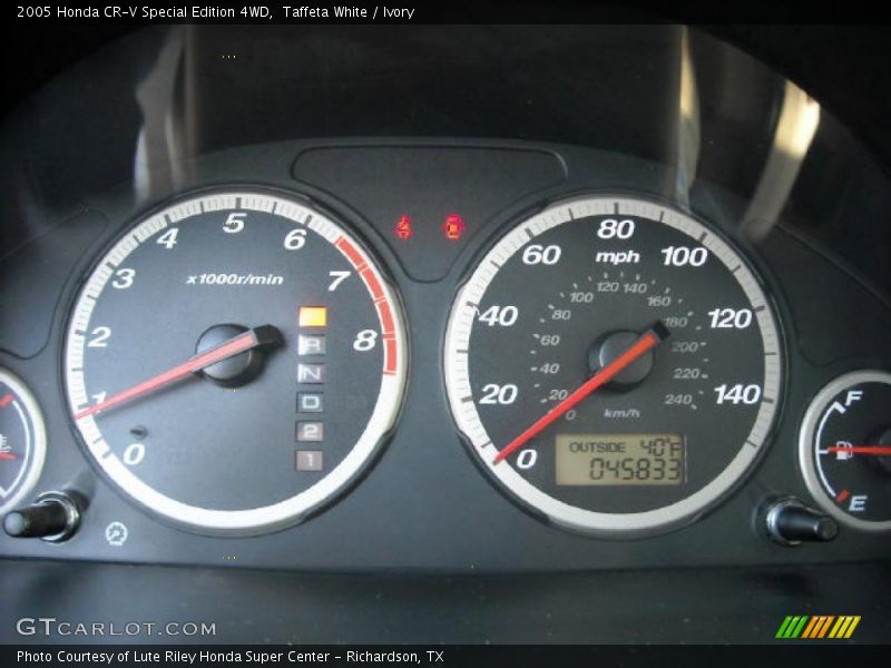 Taffeta White / Ivory 2005 Honda CR-V Special Edition 4WD