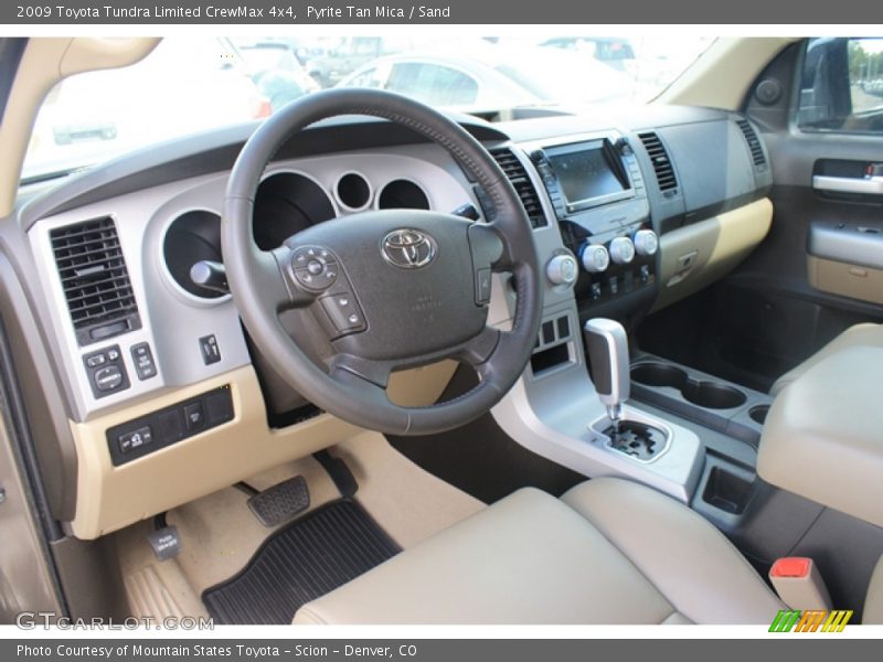 Pyrite Tan Mica / Sand 2009 Toyota Tundra Limited CrewMax 4x4