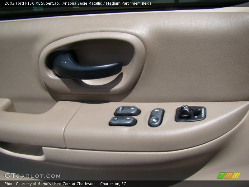 Arizona Beige Metallic / Medium Parchment Beige 2003 Ford F150 XL SuperCab