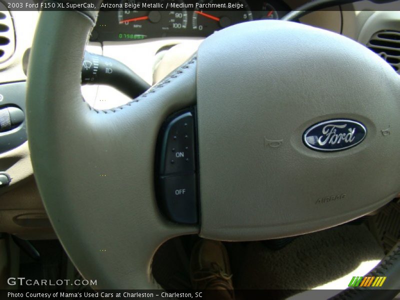Arizona Beige Metallic / Medium Parchment Beige 2003 Ford F150 XL SuperCab