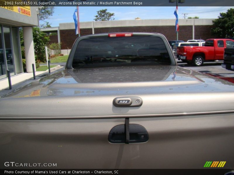 Arizona Beige Metallic / Medium Parchment Beige 2003 Ford F150 XL SuperCab