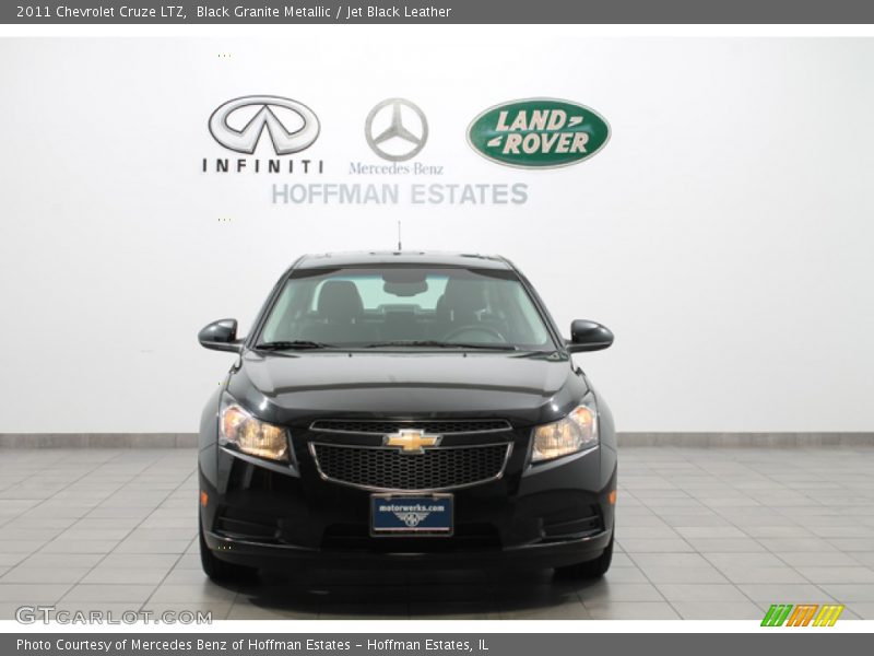 Black Granite Metallic / Jet Black Leather 2011 Chevrolet Cruze LTZ