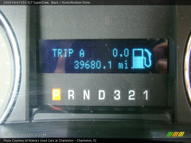 Black / Stone/Medium Stone 2009 Ford F150 XLT SuperCrew
