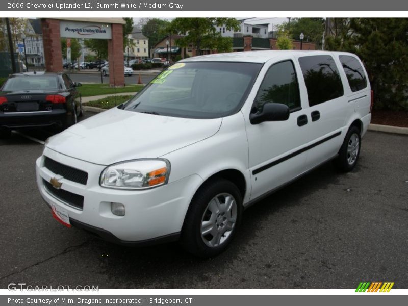 Summit White / Medium Gray 2006 Chevrolet Uplander LS