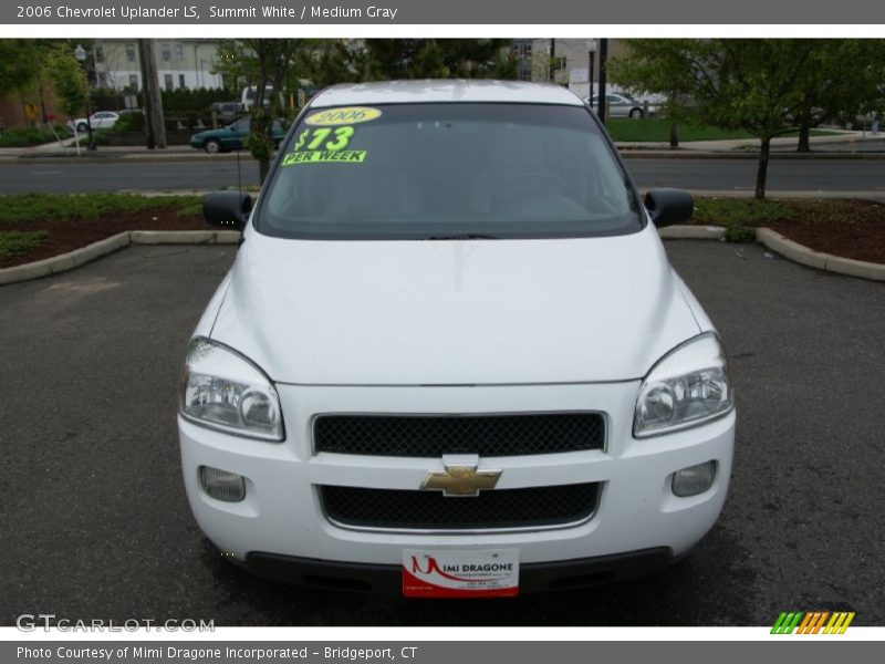 Summit White / Medium Gray 2006 Chevrolet Uplander LS