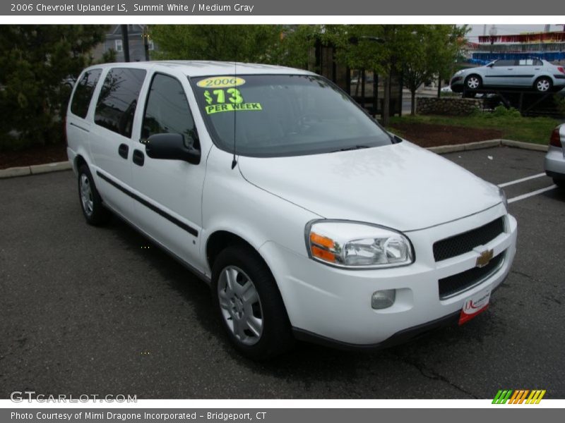 Summit White / Medium Gray 2006 Chevrolet Uplander LS