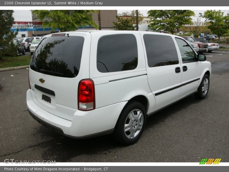 Summit White / Medium Gray 2006 Chevrolet Uplander LS