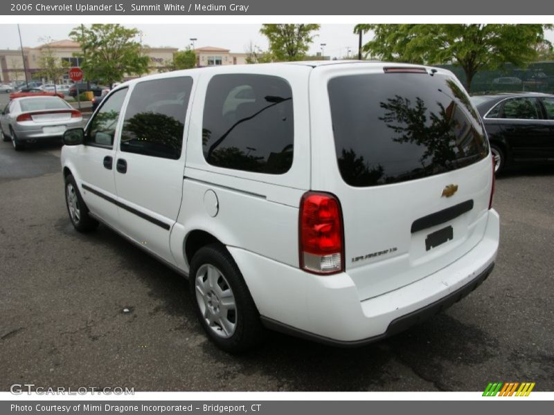 Summit White / Medium Gray 2006 Chevrolet Uplander LS