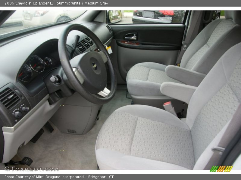Summit White / Medium Gray 2006 Chevrolet Uplander LS