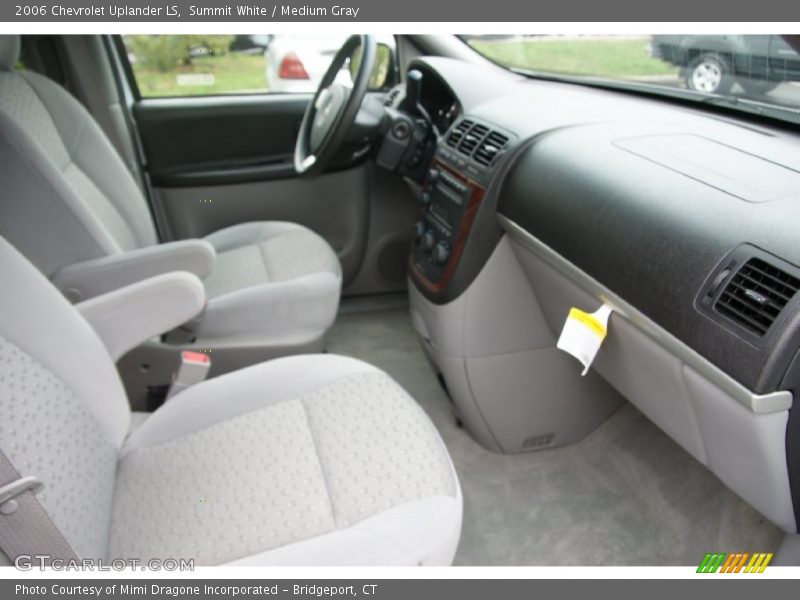 Summit White / Medium Gray 2006 Chevrolet Uplander LS