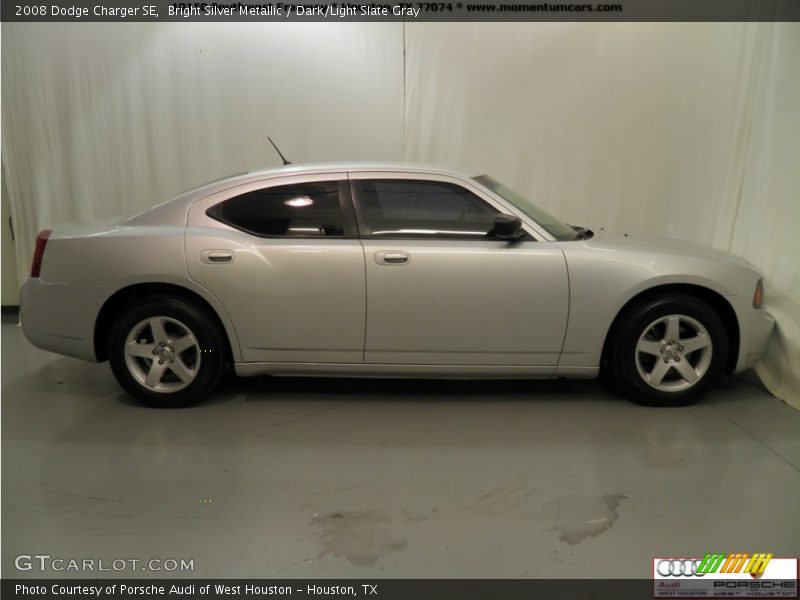 Bright Silver Metallic / Dark/Light Slate Gray 2008 Dodge Charger SE