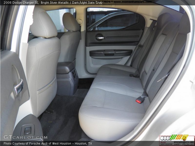 Bright Silver Metallic / Dark/Light Slate Gray 2008 Dodge Charger SE