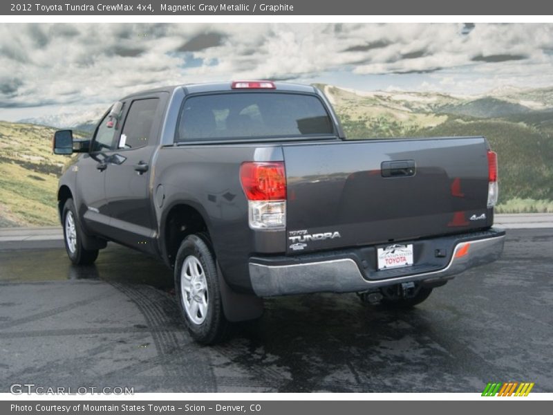 Magnetic Gray Metallic / Graphite 2012 Toyota Tundra CrewMax 4x4