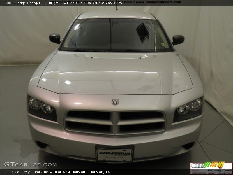 Bright Silver Metallic / Dark/Light Slate Gray 2008 Dodge Charger SE