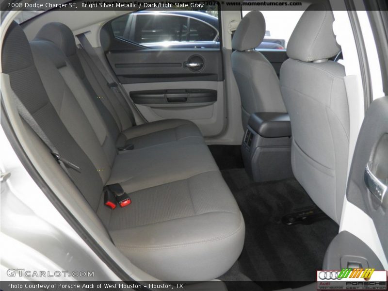 Bright Silver Metallic / Dark/Light Slate Gray 2008 Dodge Charger SE