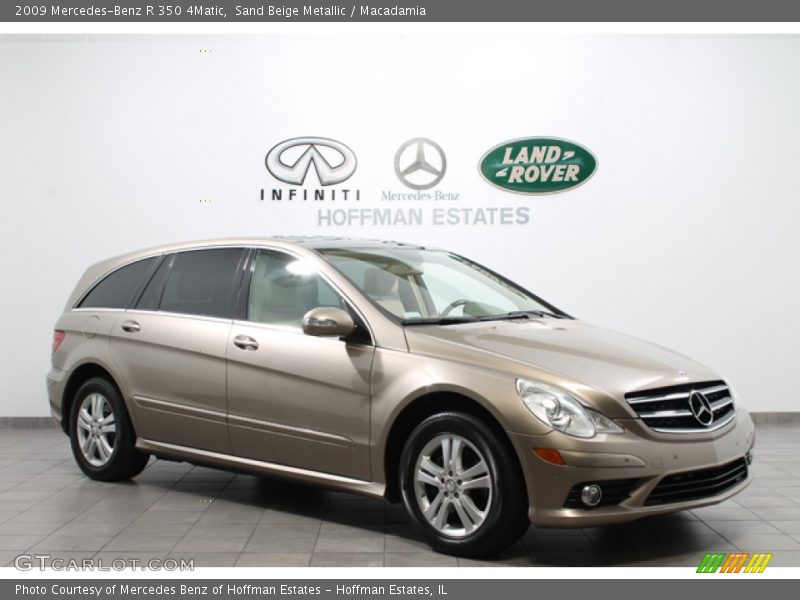 Sand Beige Metallic / Macadamia 2009 Mercedes-Benz R 350 4Matic