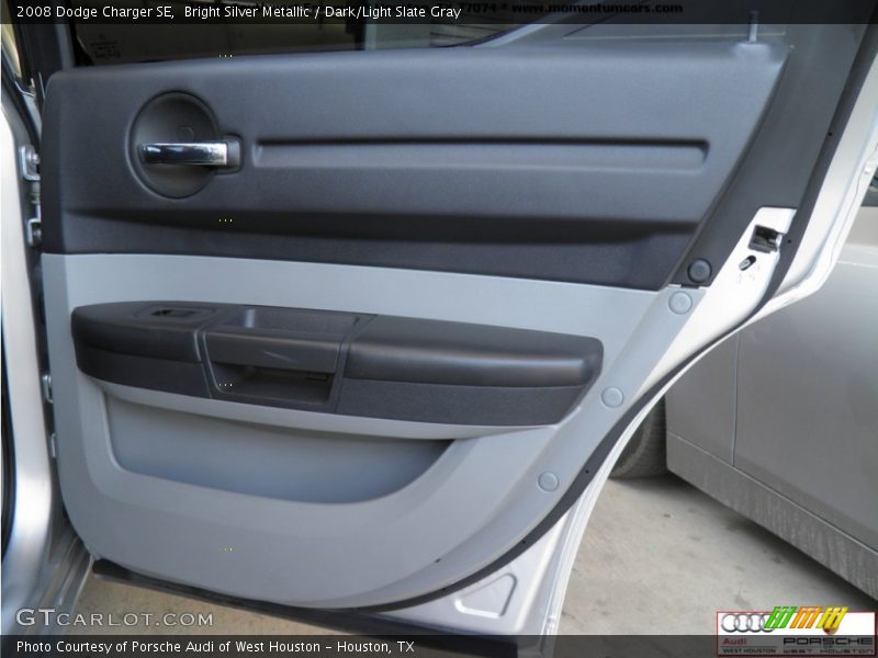 Bright Silver Metallic / Dark/Light Slate Gray 2008 Dodge Charger SE