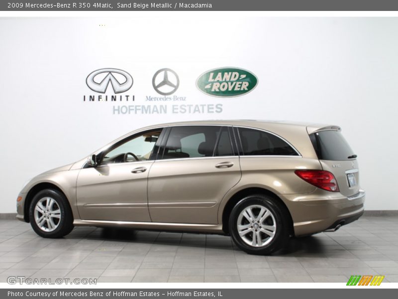 Sand Beige Metallic / Macadamia 2009 Mercedes-Benz R 350 4Matic