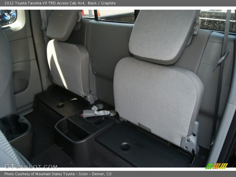 Black / Graphite 2012 Toyota Tacoma V6 TRD Access Cab 4x4