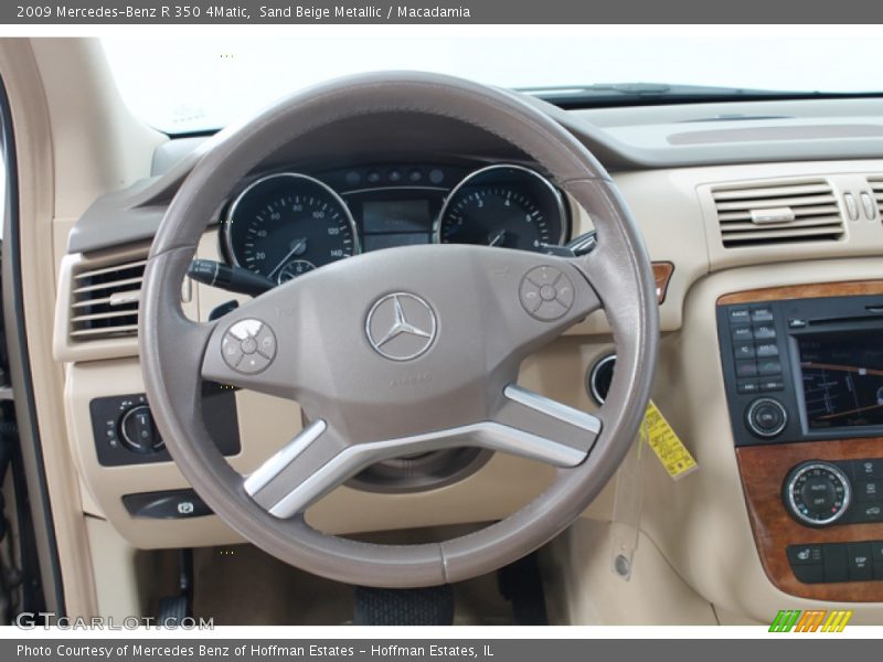 Sand Beige Metallic / Macadamia 2009 Mercedes-Benz R 350 4Matic