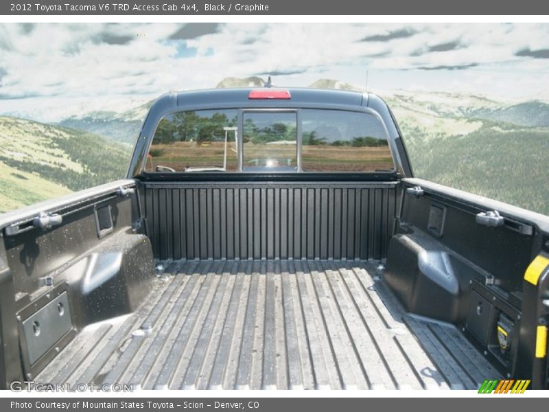 Black / Graphite 2012 Toyota Tacoma V6 TRD Access Cab 4x4
