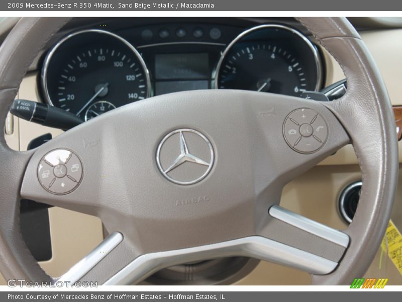 Sand Beige Metallic / Macadamia 2009 Mercedes-Benz R 350 4Matic
