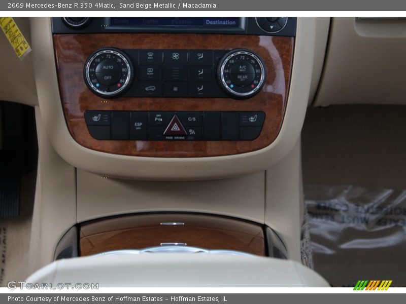 Sand Beige Metallic / Macadamia 2009 Mercedes-Benz R 350 4Matic
