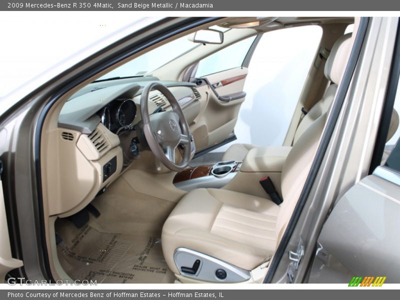 Sand Beige Metallic / Macadamia 2009 Mercedes-Benz R 350 4Matic