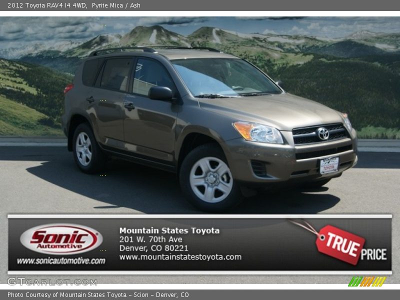 Pyrite Mica / Ash 2012 Toyota RAV4 I4 4WD