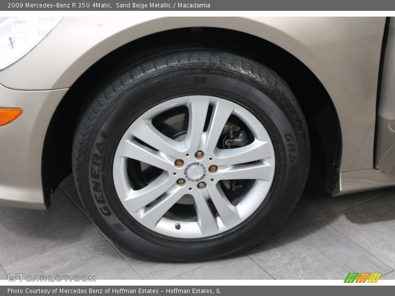 Sand Beige Metallic / Macadamia 2009 Mercedes-Benz R 350 4Matic