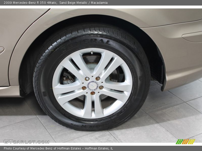 Sand Beige Metallic / Macadamia 2009 Mercedes-Benz R 350 4Matic