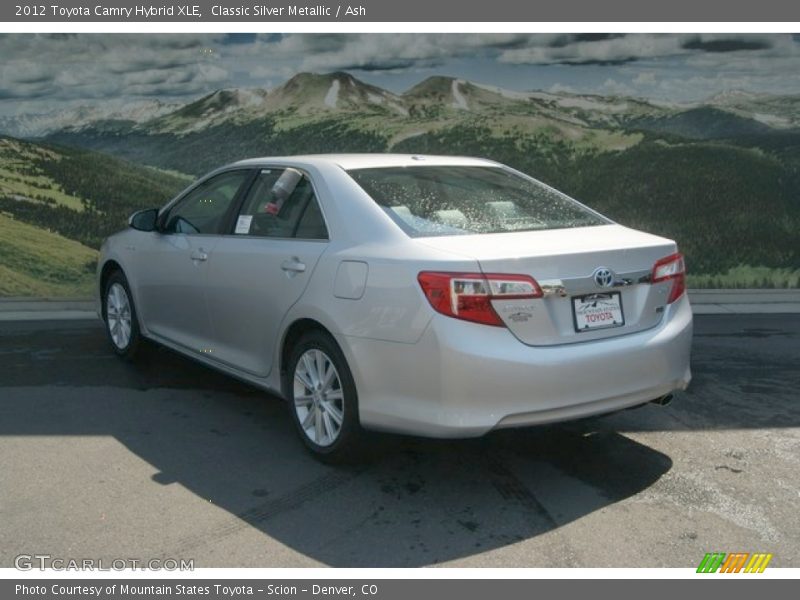 Classic Silver Metallic / Ash 2012 Toyota Camry Hybrid XLE