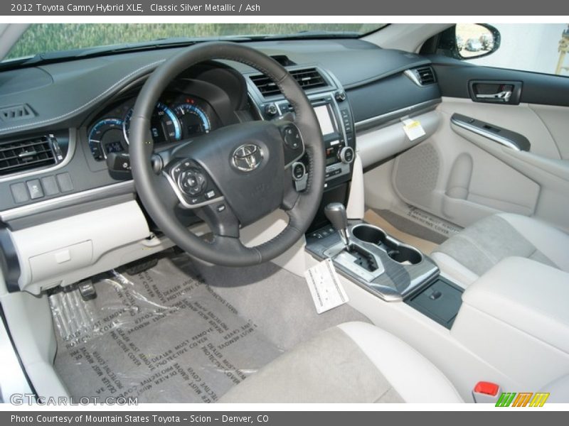  2012 Camry Hybrid XLE Ash Interior