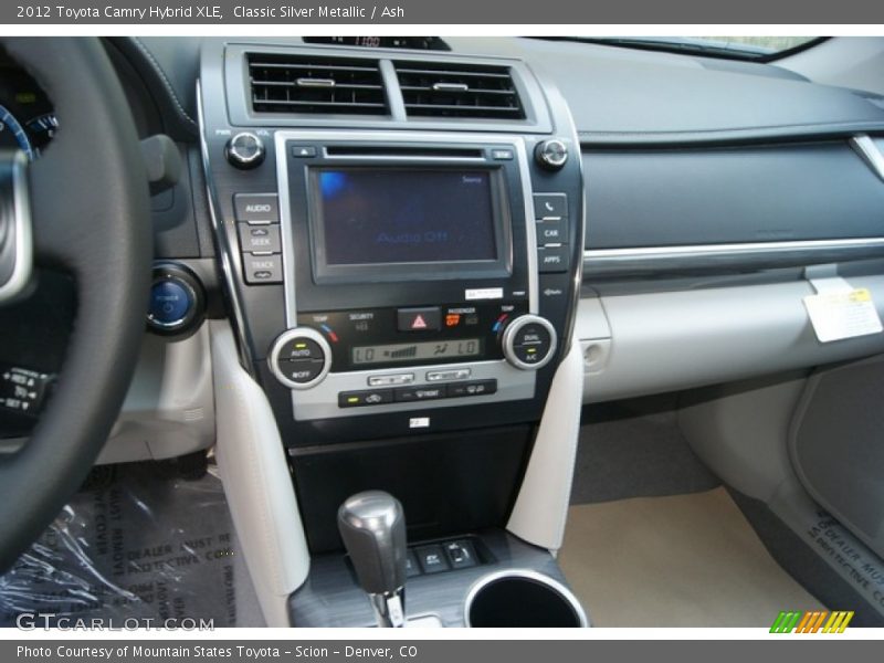 Dashboard of 2012 Camry Hybrid XLE