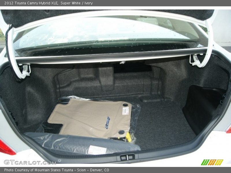  2012 Camry Hybrid XLE Trunk