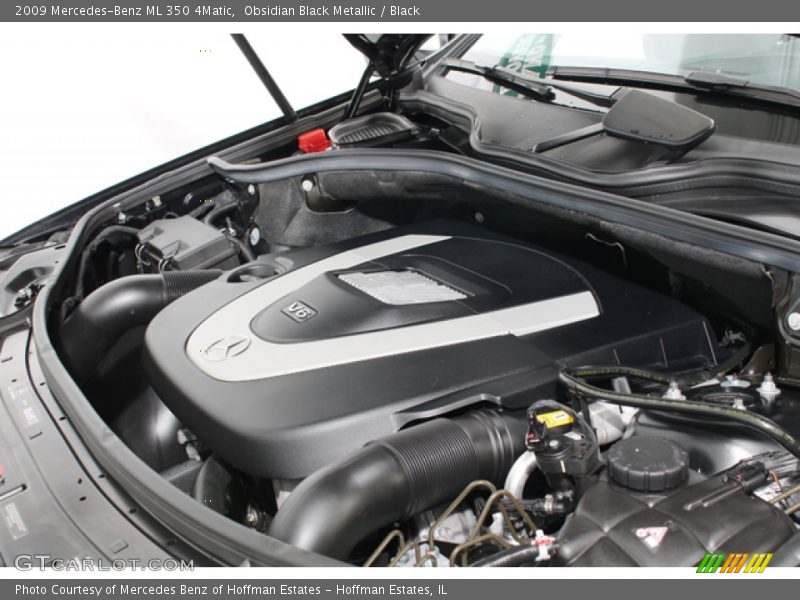 Obsidian Black Metallic / Black 2009 Mercedes-Benz ML 350 4Matic