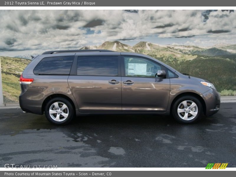 2012 Sienna LE Predawn Gray Mica