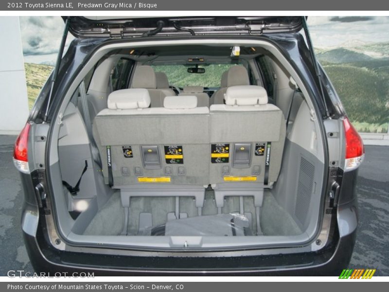 Predawn Gray Mica / Bisque 2012 Toyota Sienna LE