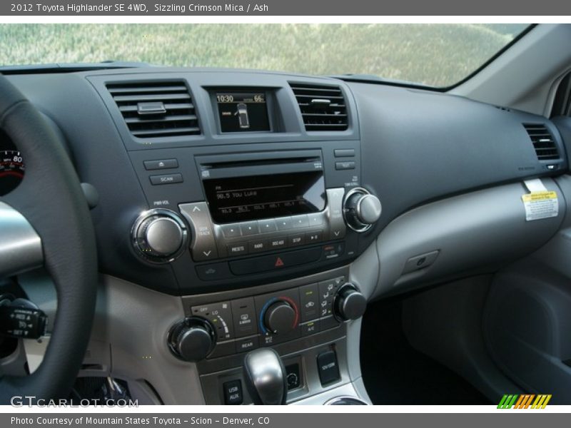 Sizzling Crimson Mica / Ash 2012 Toyota Highlander SE 4WD