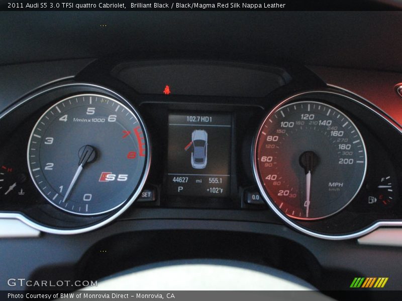  2011 S5 3.0 TFSI quattro Cabriolet 3.0 TFSI quattro Cabriolet Gauges
