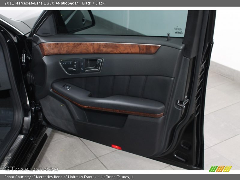 Black / Black 2011 Mercedes-Benz E 350 4Matic Sedan