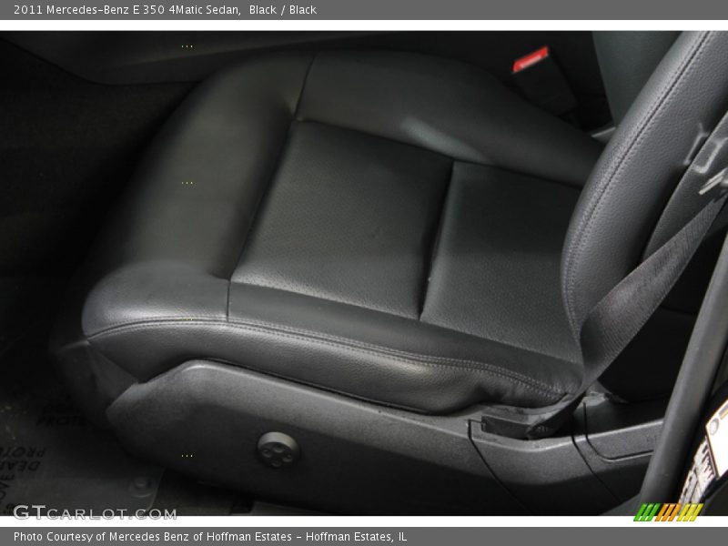 Black / Black 2011 Mercedes-Benz E 350 4Matic Sedan