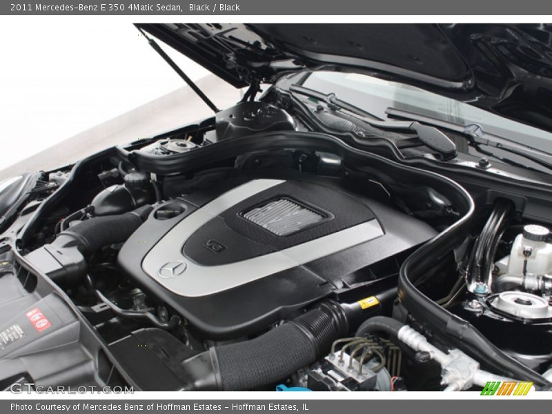 Black / Black 2011 Mercedes-Benz E 350 4Matic Sedan
