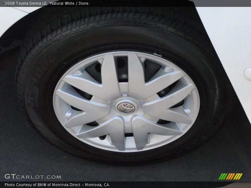 Natural White / Stone 2008 Toyota Sienna LE