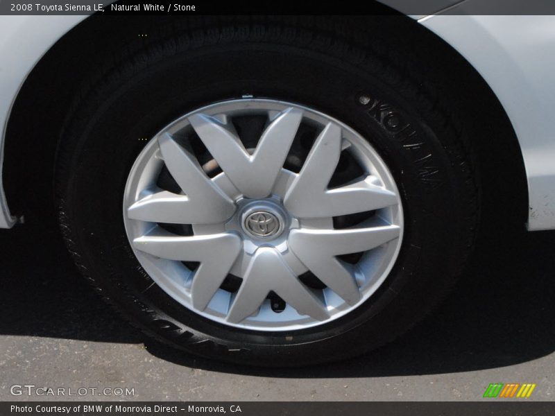 Natural White / Stone 2008 Toyota Sienna LE