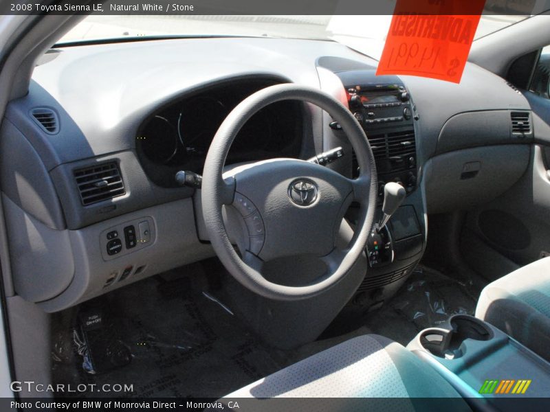 Natural White / Stone 2008 Toyota Sienna LE