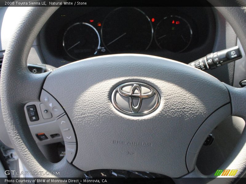 Natural White / Stone 2008 Toyota Sienna LE