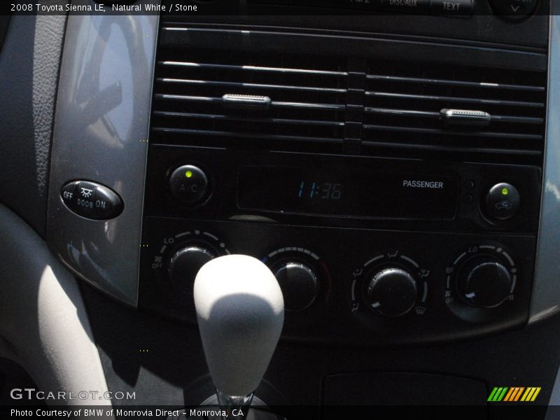 Natural White / Stone 2008 Toyota Sienna LE
