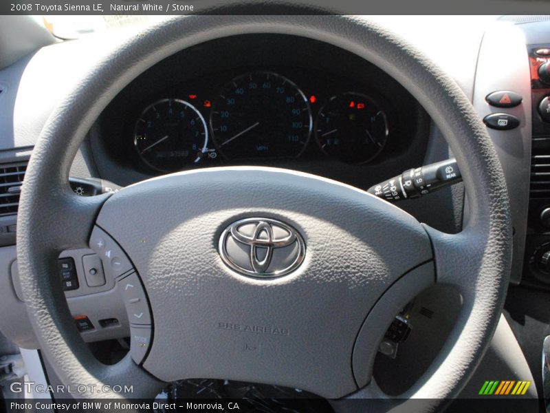 Natural White / Stone 2008 Toyota Sienna LE