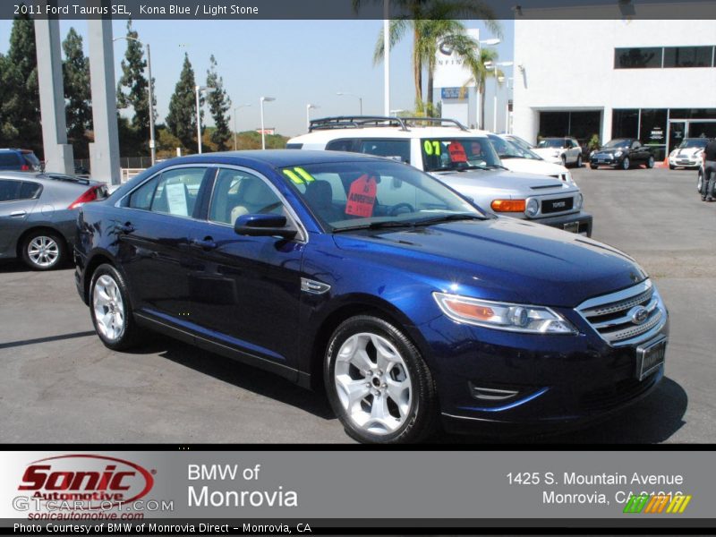 Kona Blue / Light Stone 2011 Ford Taurus SEL